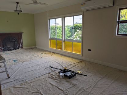 Lounge room paint refresh
